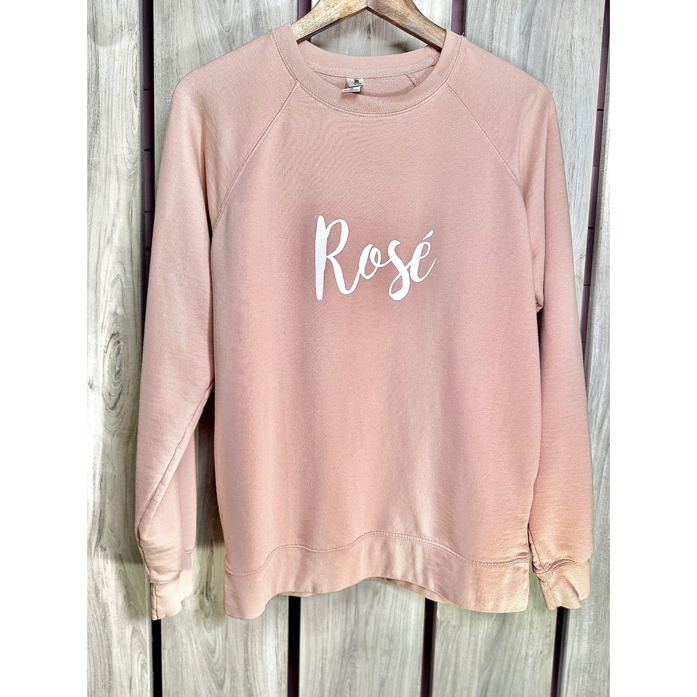 Independent Trading Company Rosé Graphic Sweatshirt Pullover Crewneck Medium